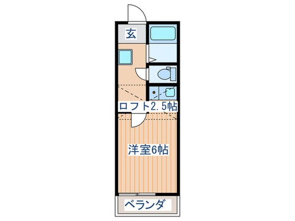 ＴＪハイツの物件間取画像